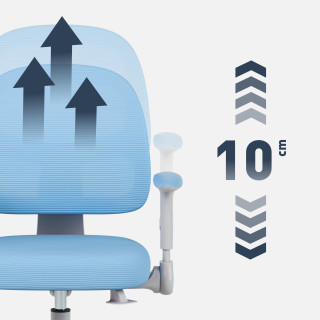 Otroški modri vrtljivi stol Mark Adler Junior 5.0 Blue