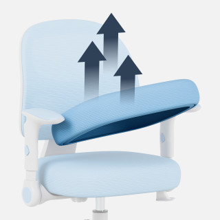 Otroški modri vrtljivi stol Mark Adler Junior 5.0 Blue