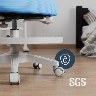 Otroški modri vrtljivi stol Mark Adler Junior 5.0 Blue