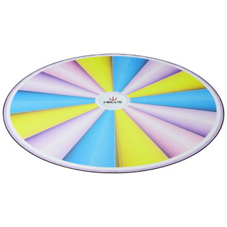 Barvita okrogla podloga za stol HELLS CHAIR