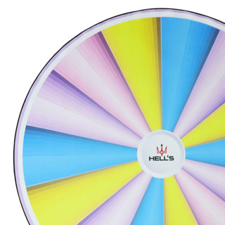 Barvita okrogla podloga za stol HELLS CHAIR