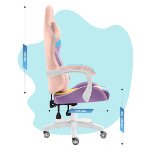 Barvit gaming stol HELL'S CHAIR za otroke