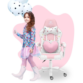 Vzorčast gaming stol HELL'S CHAIR za otroke