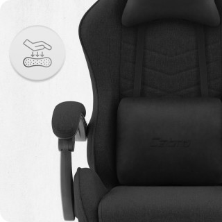 Igralni stol Cabro C500 iz črne tkanine