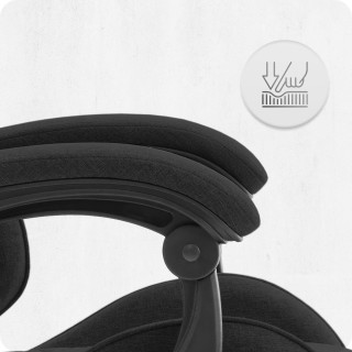 Igralni stol Cabro C500 iz črne tkanine