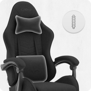 Igralni stol Cabro C500 iz črne tkanine