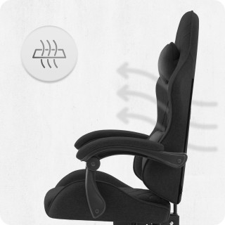 Igralni stol Cabro C500 iz črne tkanine