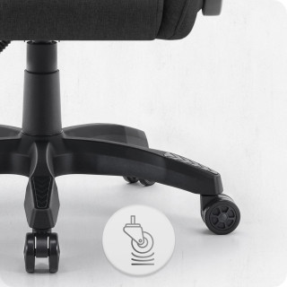 Igralni stol Cabro C500 iz črne tkanine