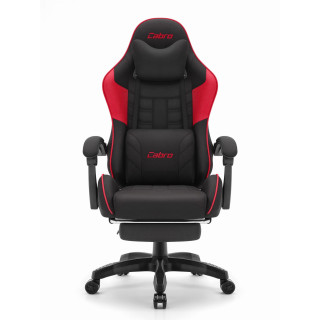 Igralni stol Cabro C501 iz rdeče in črne tkanine