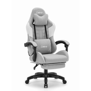 Sivo-bel igralni stol iz blaga Cabro C501