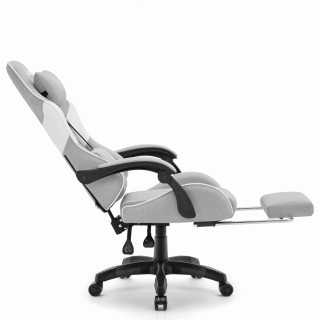 Sivo-bel igralni stol iz blaga Cabro C501