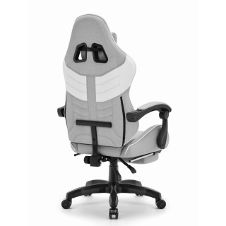 Sivo-bel igralni stol iz blaga Cabro C501