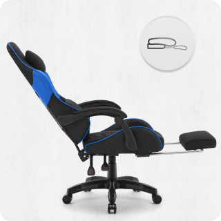 Igralni stol Cabro C501 modro-črne tkanine