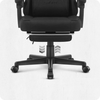 Igralni stol Cabro C502 iz črne tkanine