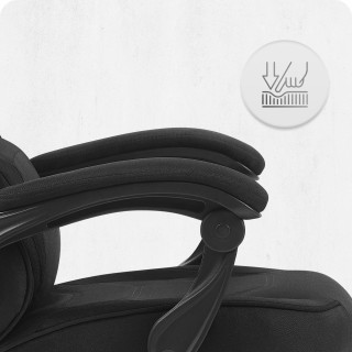 Igralni stol Cabro C502 iz črne tkanine