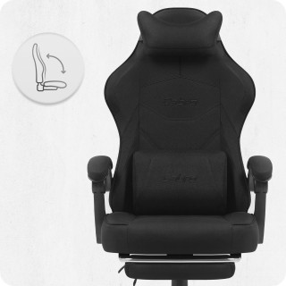 Igralni stol Cabro C502 iz črne tkanine