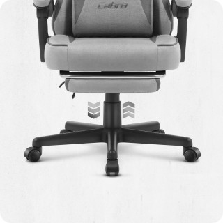 Igralni stol Cabro C502 iz sive tkanine