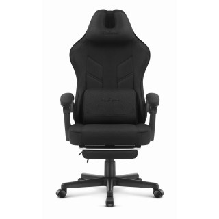 Igralni stol Cabro C504 iz blaga, črne barve