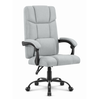 Pisarniški stol Cabro C505 iz sive tkanine