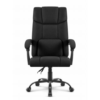 Pisarniški stol iz črnega blaga Cabro C505