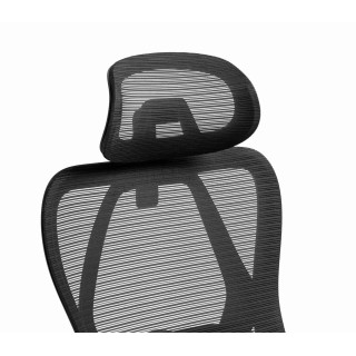 Pisarniški stol iz črnega blaga Cabro C507