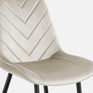 Jedilniški stol Mark Adler v bež barvi PRINCE 3.0 BEIGE