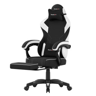 Belo-črni igralni stol Huzaro FORCE 3.7 WHITE CARBON