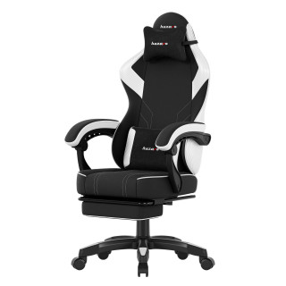 Belo-črni igralni stol Huzaro FORCE 3.7 WHITE CARBON