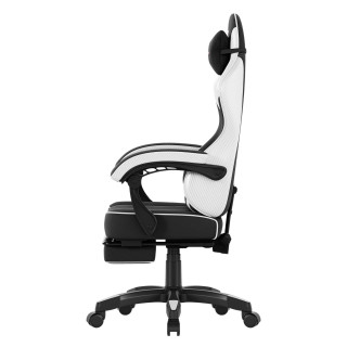 Belo-črni igralni stol Huzaro FORCE 3.7 WHITE CARBON