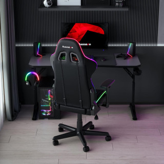 Črna igralna miza Huzaro HERO 3.6 ČRNA 140 CM