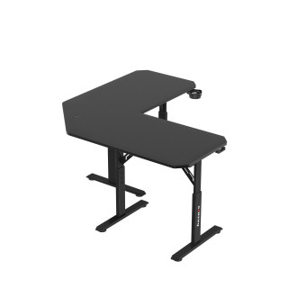 Črna kotna igralna miza Huzaro HERO 7.3 BLACK