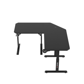 Črna kotna igralna miza Huzaro HERO 7.3 BLACK