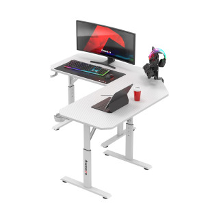 Kotna bela igralna miza Huzaro HERO 7.3 WHITE