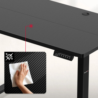 Črna igralna miza Huzaro HERO 8.1 BLACK 120 CM