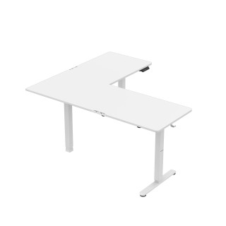 Električna bela kotna miza Huzaro HERO 9.5 WHITE