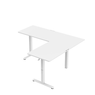 Električna bela kotna miza Huzaro HERO 9.5 WHITE