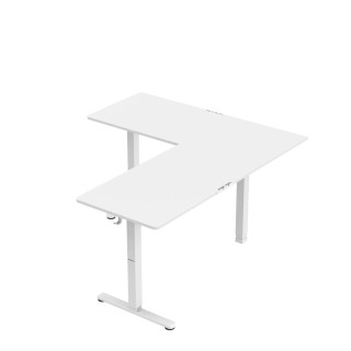 Električna bela kotna miza Huzaro HERO 9.5 WHITE