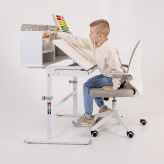 Otroški sivi stol Mark Adler Junior 4.0 Grey