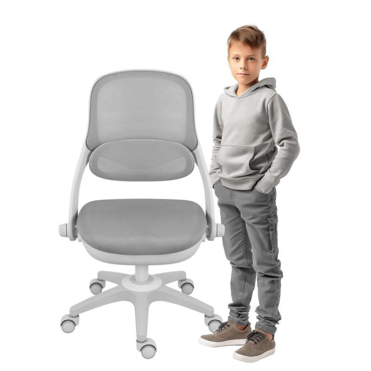 Siv otroški stol Mark Adler Junior 4.7 Grey