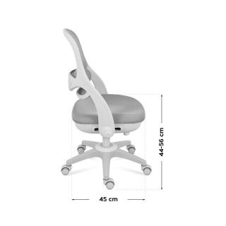 Siv otroški stol Mark Adler Junior 4.7 Grey