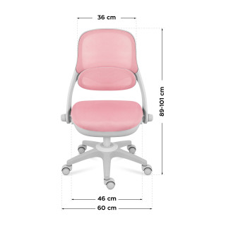 Otroški roza stol Mark Adler Junior 4.7 Pink