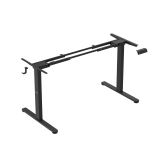 Namizno stojalo Mark Adler XENO 4.5 z nastavljivo višino, črno