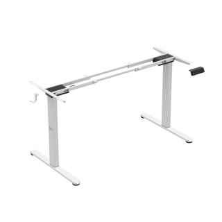 Belo nastavljivo pisalno stojalo Mark Adler XENO 4.5 WHITE