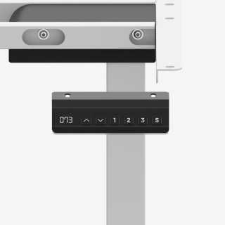 Belo nastavljivo pisalno stojalo Mark Adler XENO 4.5 WHITE