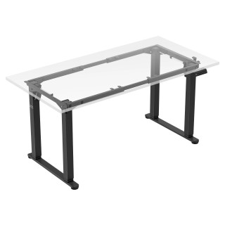 Višinsko nastavljivo namizno stojalo Mark Adler XENO 5.0 ČRNO