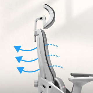 Siv igralni stol Huzaro COMBAT 2.7 GREY