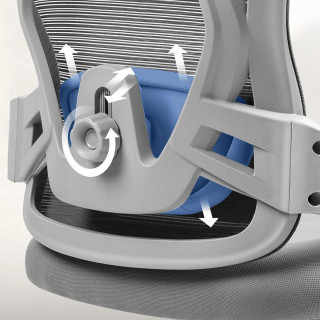 Siv igralni stol Huzaro COMBAT 2.7 GREY