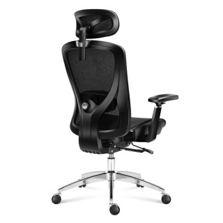 Ergonomski črni stol Mark Adler EXPERT 5.3 BLACK MESH
