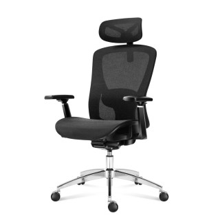 Ergonomski črni stol Mark Adler EXPERT 5.3 BLACK MESH