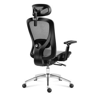 Siv ergonomski stol Mark Adler EXPERT 5.3 SIVA MREŽA